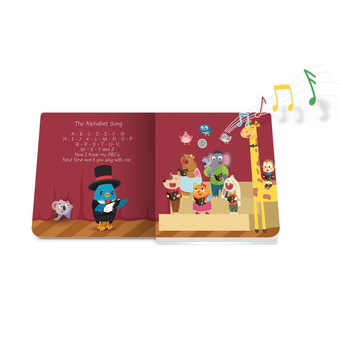 Ditty Bird Learning Songs Multi-Coloured 16x2x16cm