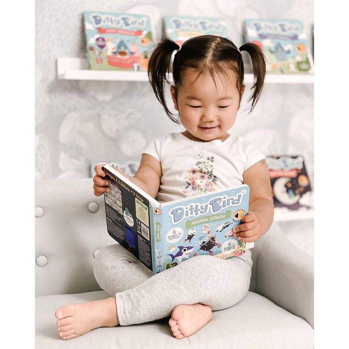 Ditty Bird Animal Songs Multi-Coloured 16x2x16cm