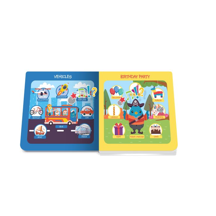 Ditty Bird First 100 Words Multi-Coloured 16x2x16cm