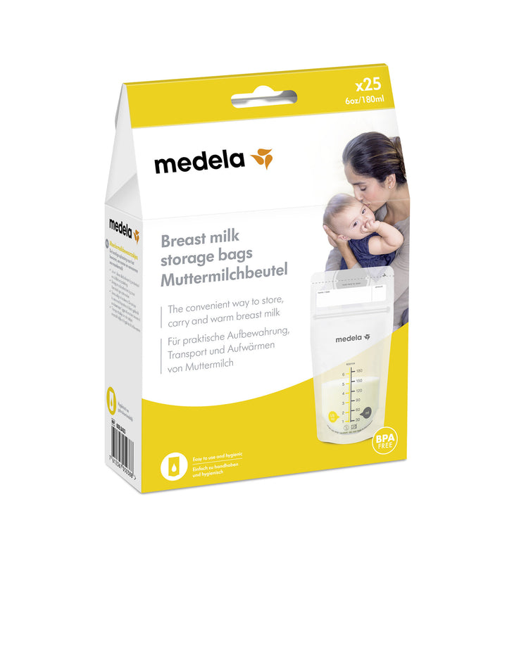 Medela Breast Milk Storage Bags (25 Bags)