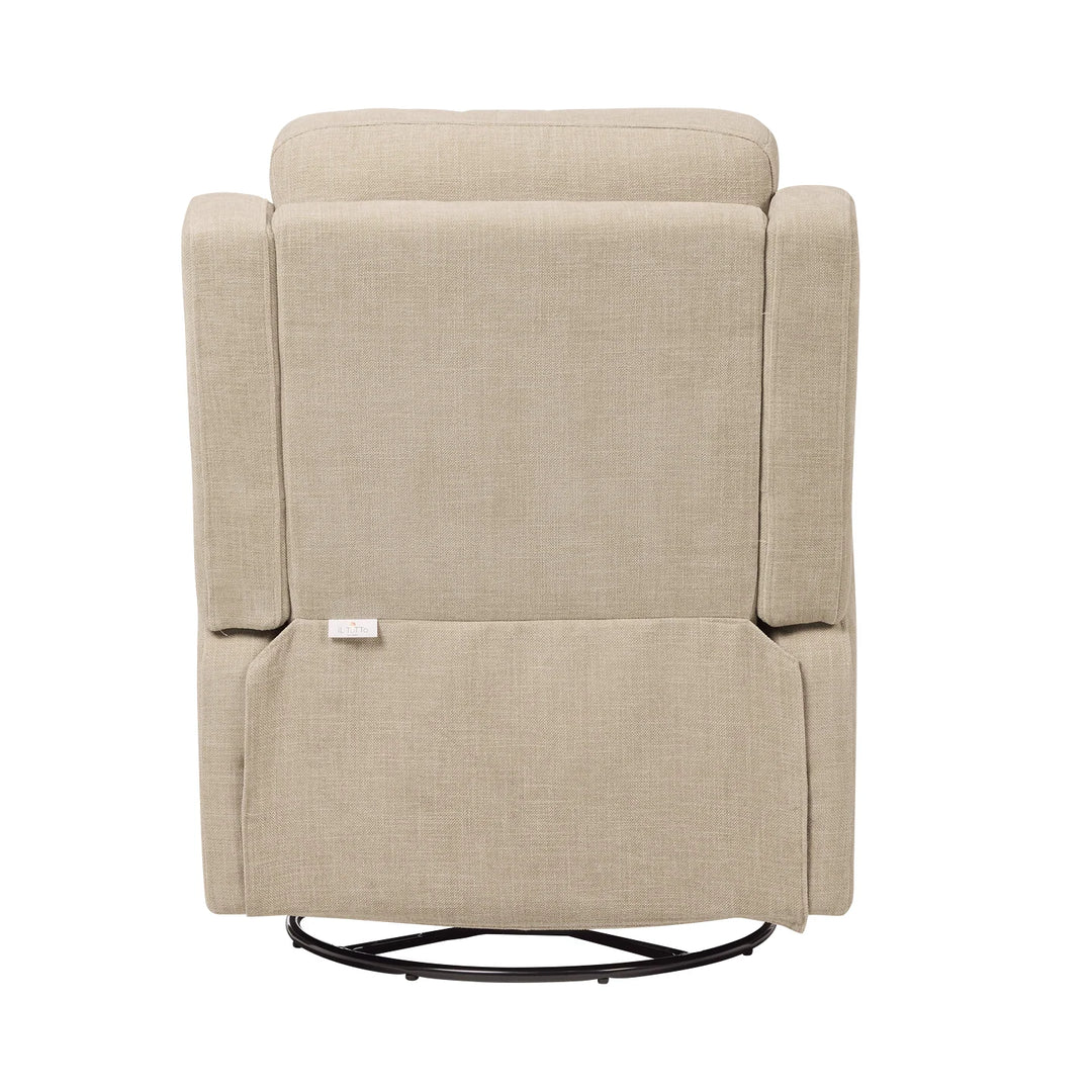 Il Tutto Henry Electric Recliner Glider Chair with USB in Latté
