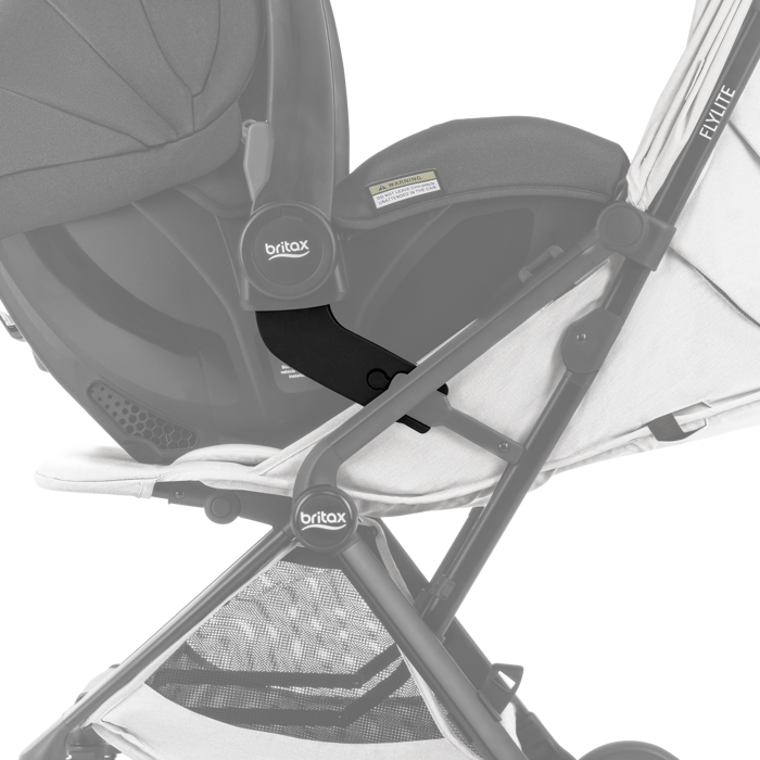 Britax Click & Go Baby Capsule Adaptors for Travel Strollers (Flylite/Cabin) (39740)