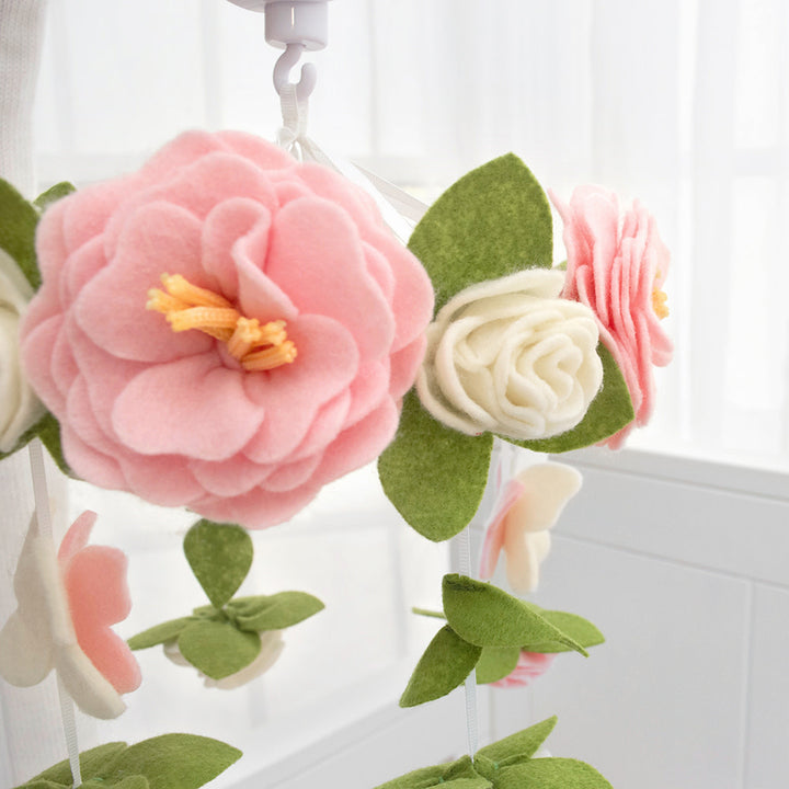 Living Textiles Musical Mobile Set-Butterfly Garden