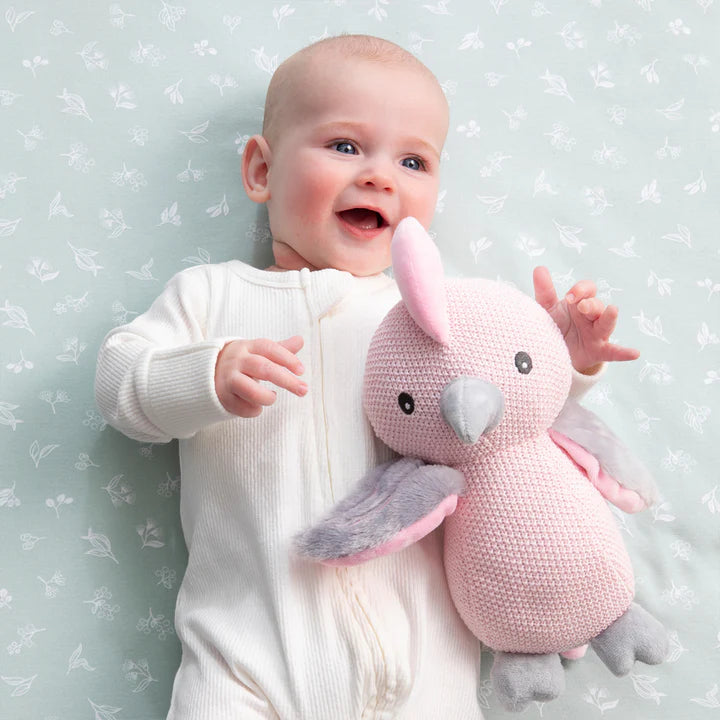 Living Textiles Knitted Toy - Gary the Galah