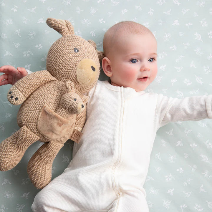 Living Textiles Knitted Toy - Kylie the Kangaroo