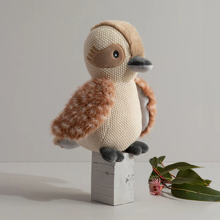 Living Textiles Knitted Toy - Kenny the Kookaburra