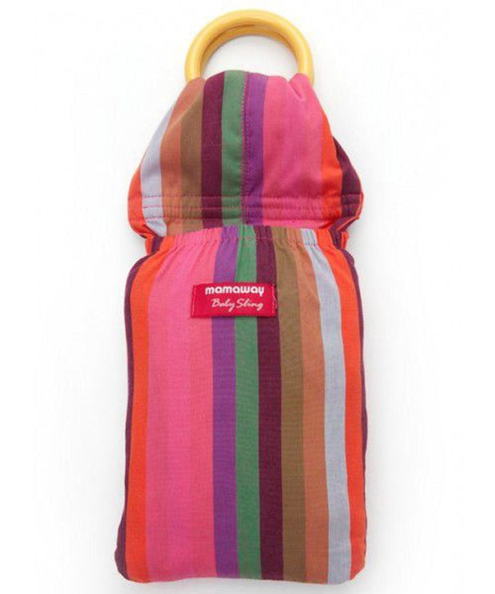 Mamaway Baby Ring Sling Rainbow Crayon