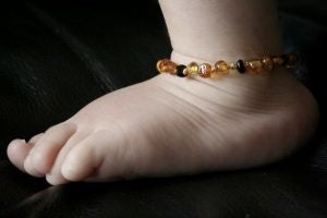 Nature’s child amber bracelet/anklet