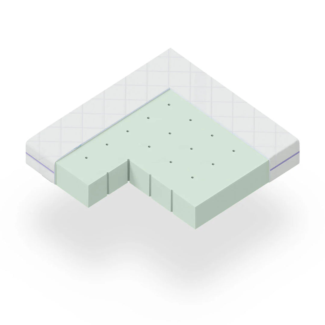 BabyRest ComfiCore Cot Mattress-in-a-Box. 131 x 71 cm