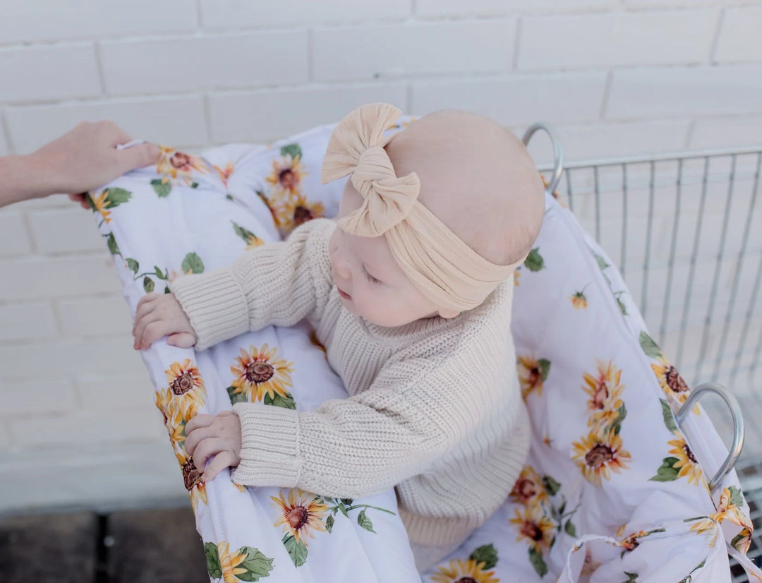 Bambella Designs Universal Padded Trolley Liner |Sunny Days