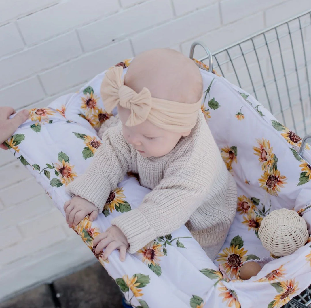 Bambella Designs Universal Padded Trolley Liner |Sunny Days