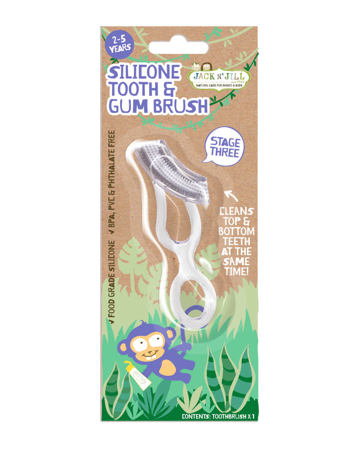 Jack N' Jill  Silicone Tooth & Gum Brush