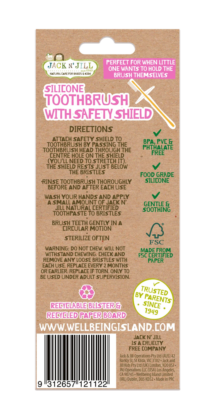 Jack N' Jill Silicone Toothbrush