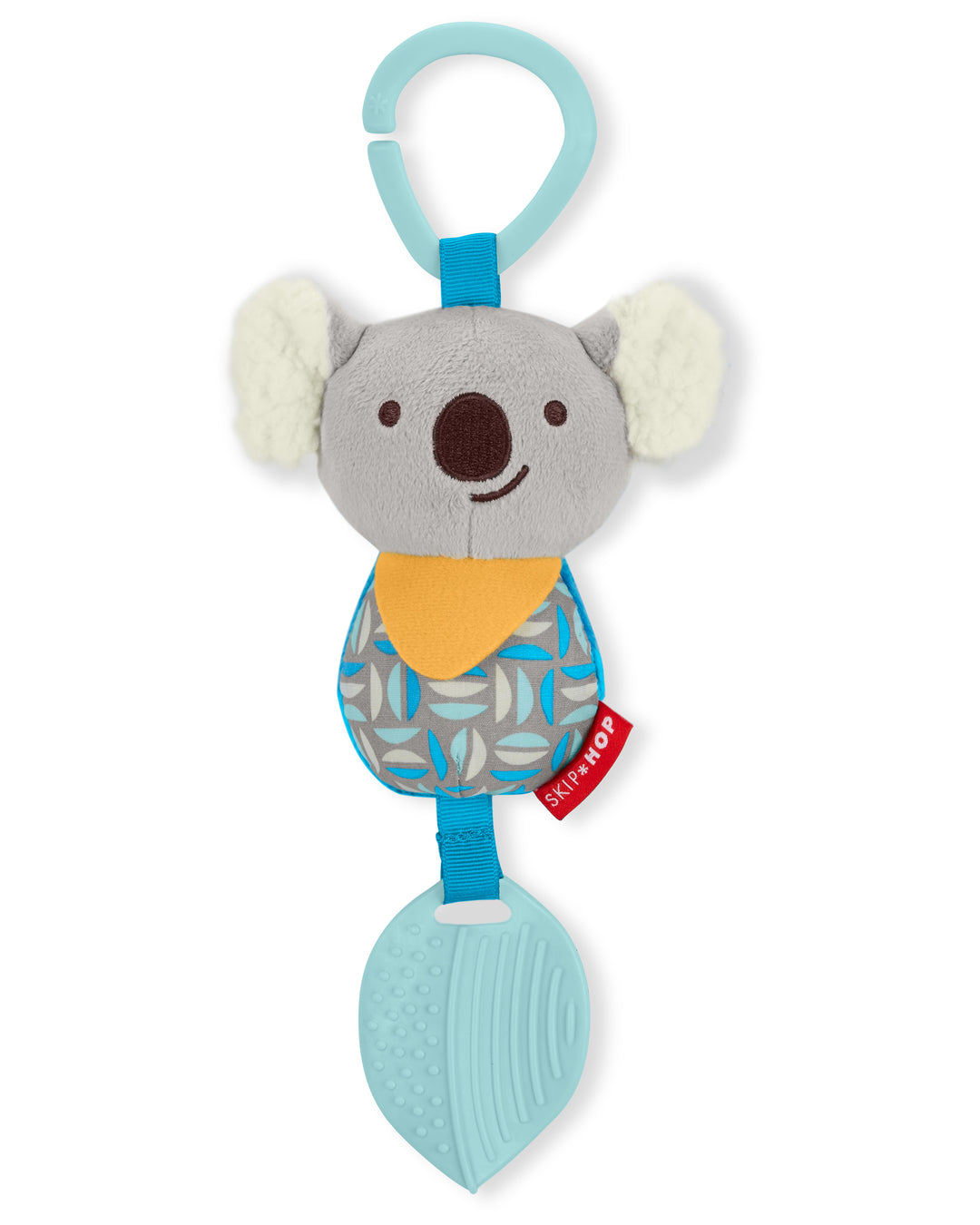Skip Hop Bandana Buddies Chime & Teethe Baby Toy - Koala