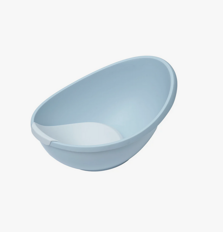 Bubble Cuddle Bath with Newborn Support Insert - Cashmere Blue