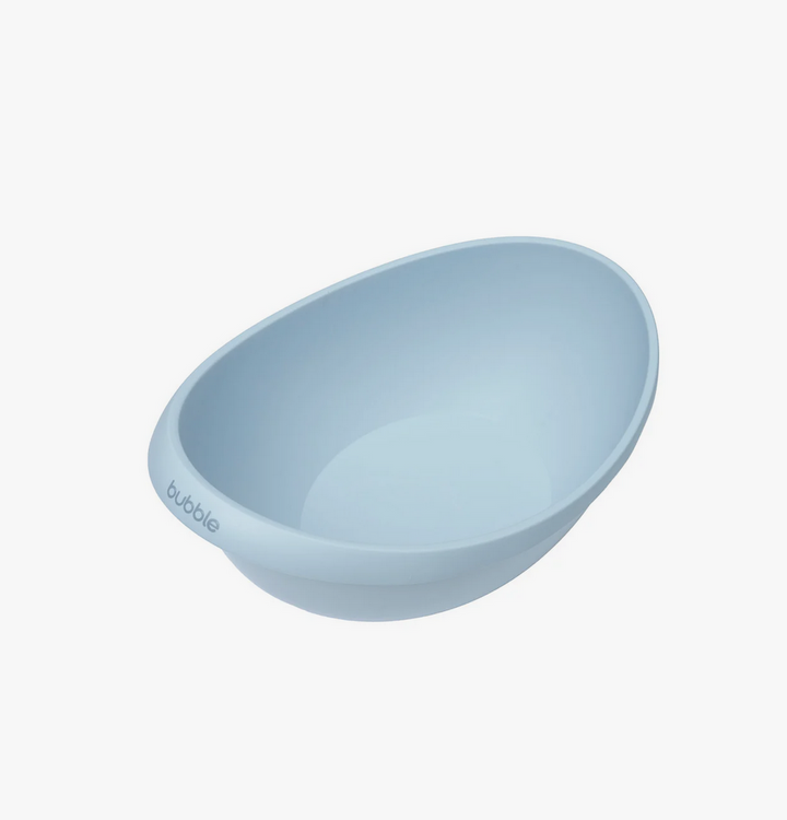 Bubble Cuddle Bath with Newborn Support Insert - Cashmere Blue