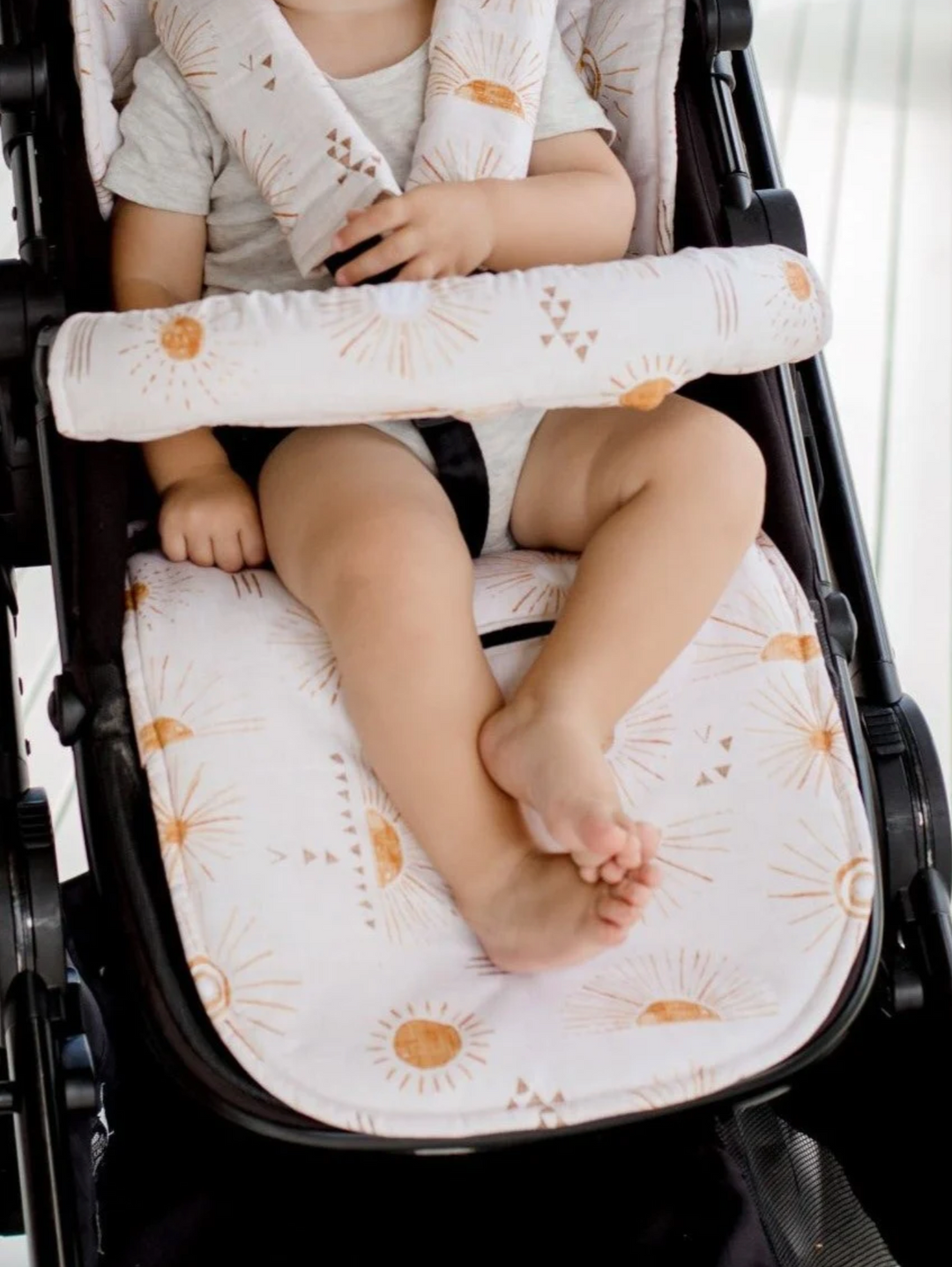 Bambella Designs Universal Pram Liner | Bohemian Sunshine