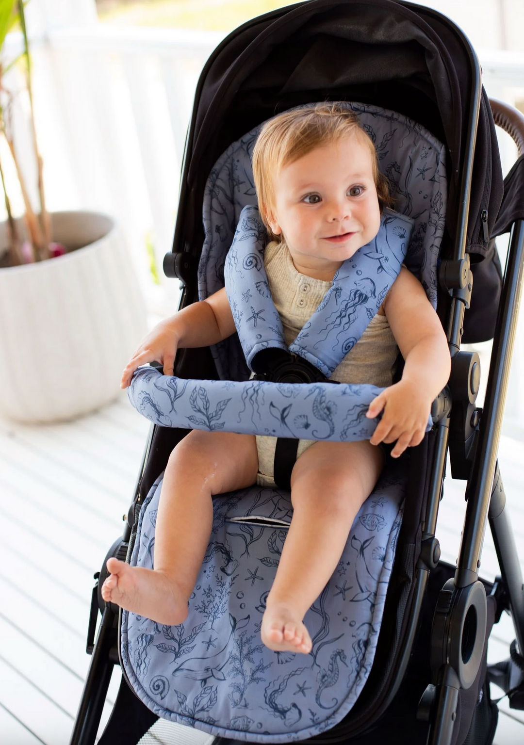 Bambella Designs Universal Pram Liner | Under the Sea