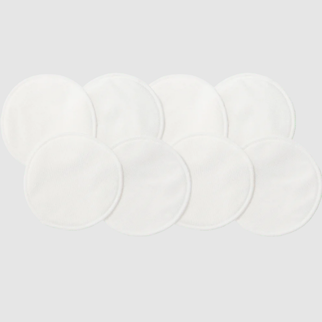 Lactivate® Reusable Mixed White Nursing Pads- 8pk