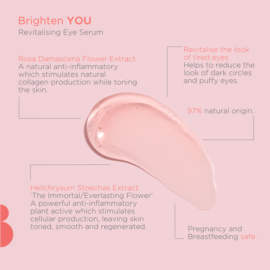 Bheue Brighten YOU. Revitalising Eye Serum
