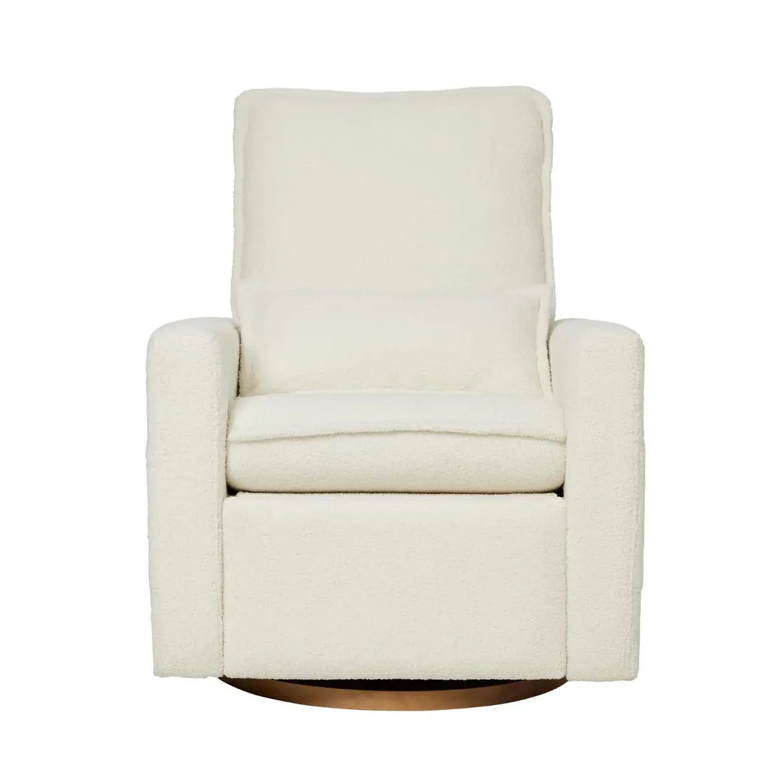 Il Tutto Frankie Electric Recliner/Glider Chair - Coconut Teddy