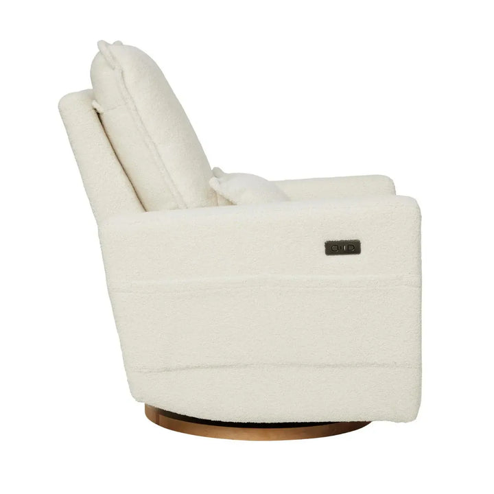Il Tutto Frankie Electric Recliner/Glider Chair - Coconut Teddy