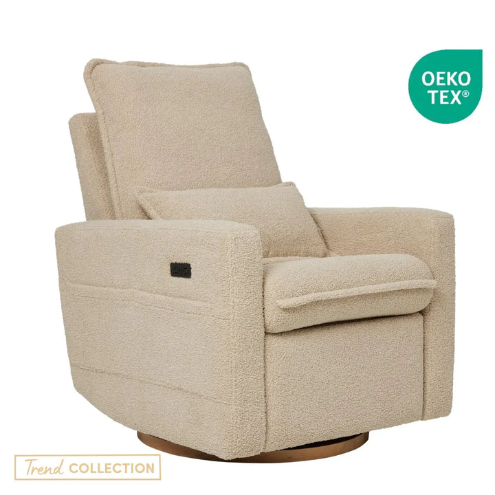 Il Tutto Frankie Electric Recliner/Glider Chair - Taupe Teddy