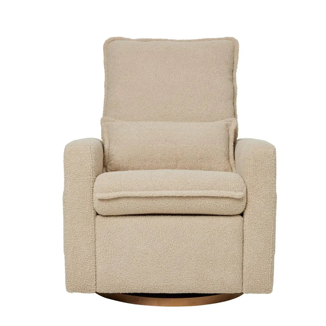 Il Tutto Frankie Electric Recliner/Glider Chair - Taupe Teddy