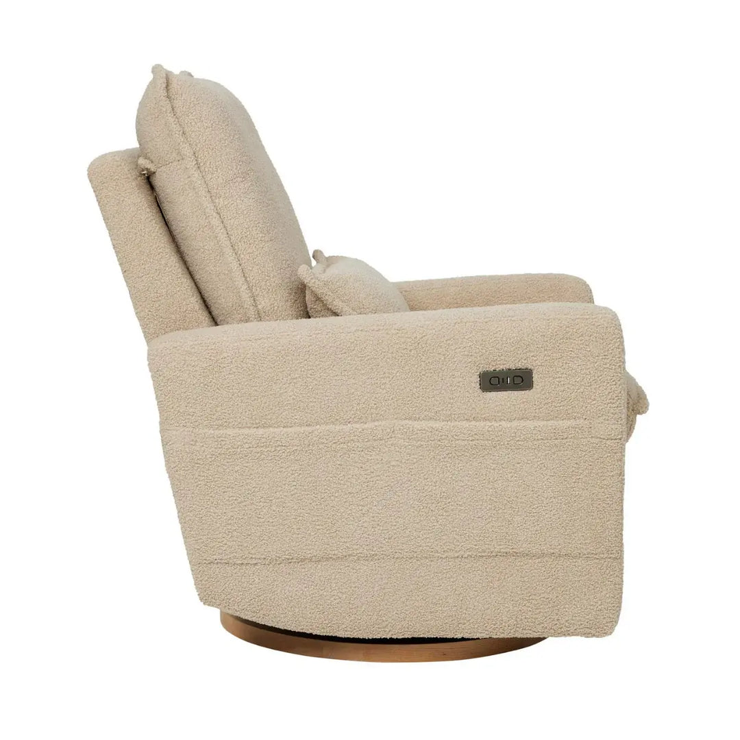 Il Tutto Frankie Electric Recliner/Glider Chair - Taupe Teddy