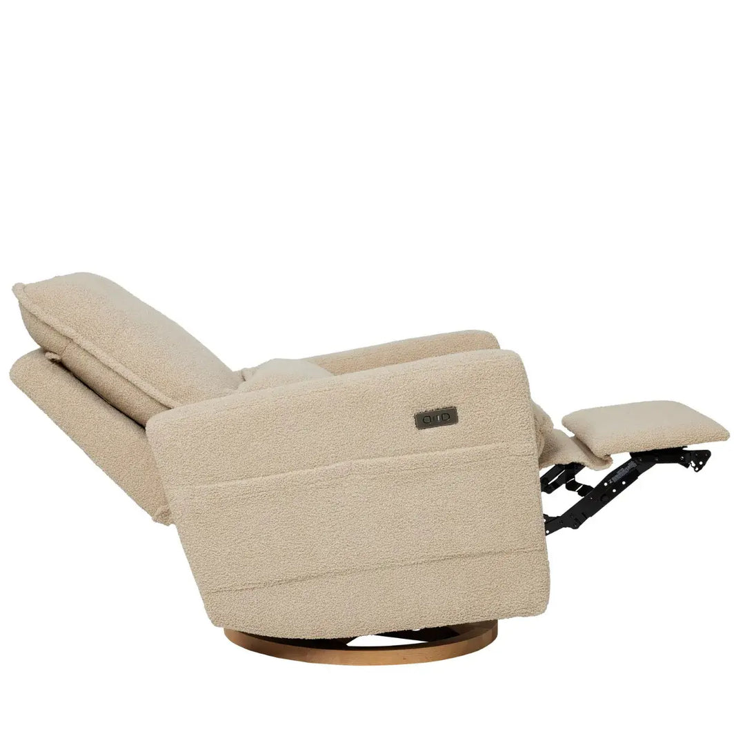 Il Tutto Frankie Electric Recliner/Glider Chair - Taupe Teddy