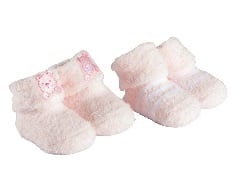 Playette 2 Pack Chenille Bootie Socks- Girls(1328530)