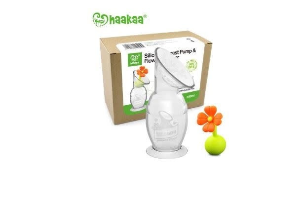 Haakaa Generation 2 150ml Pump and Stopper Gift Box Orange