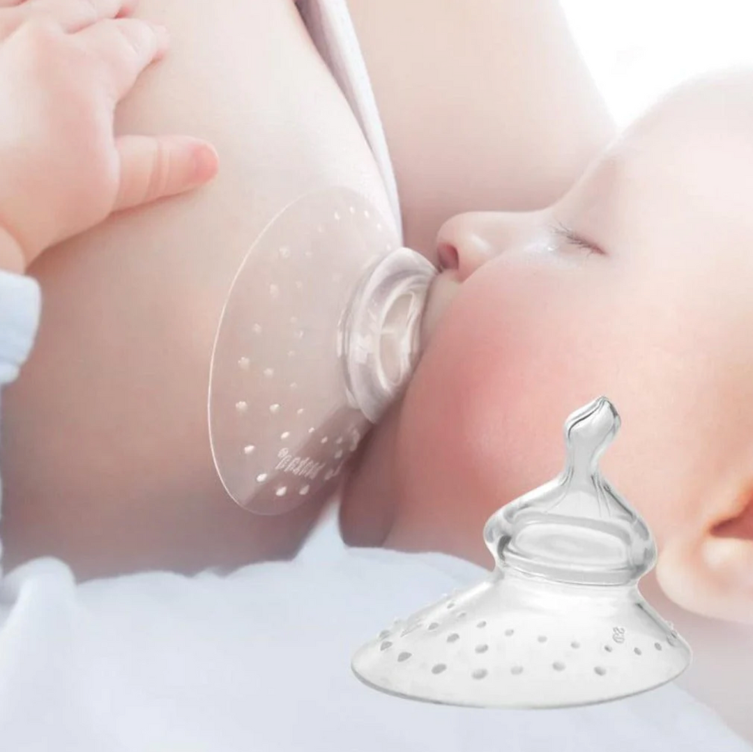 Haakaa Thumb Breast Feeding Nipple Shield Round Base(Orthodontic teat )