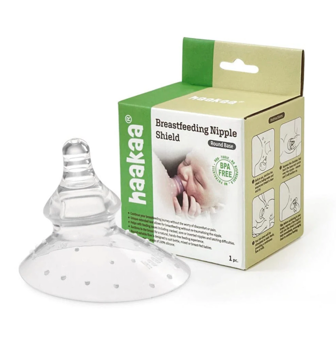 Haakaa Thumb Breast Feeding Nipple Shield Round