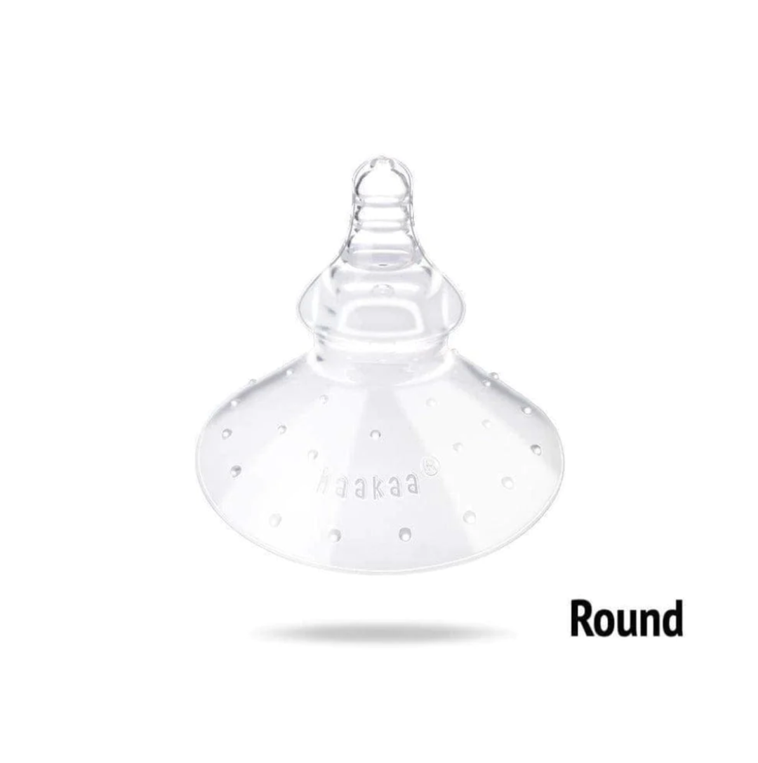 Haakaa Thumb Breast Feeding Nipple Shield Round