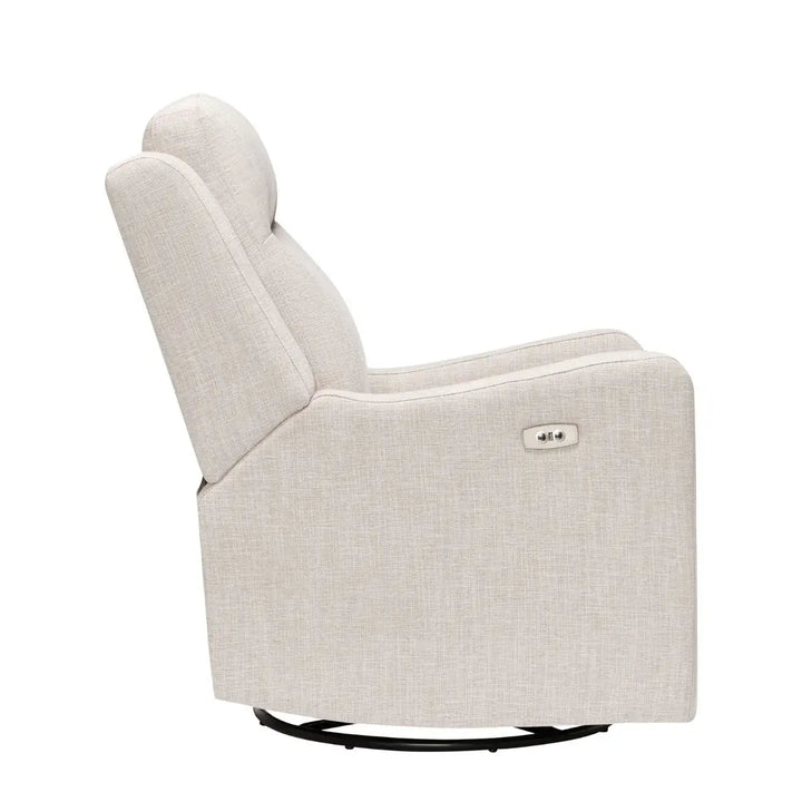 Il Tutto Henry Electric Recliner Glider Chair with USB - Egg Shell