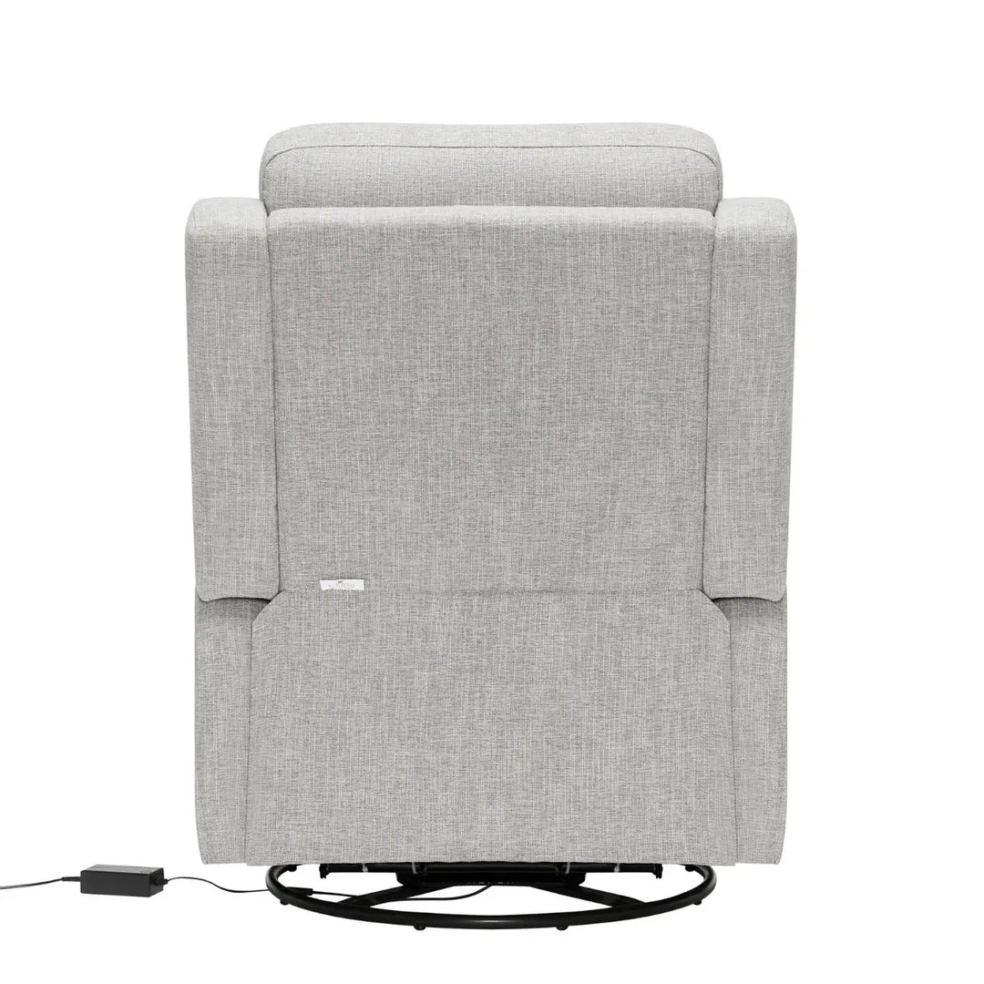 Il Tutto Henry Electric Recliner Glider Chair with USB - Pure Grey