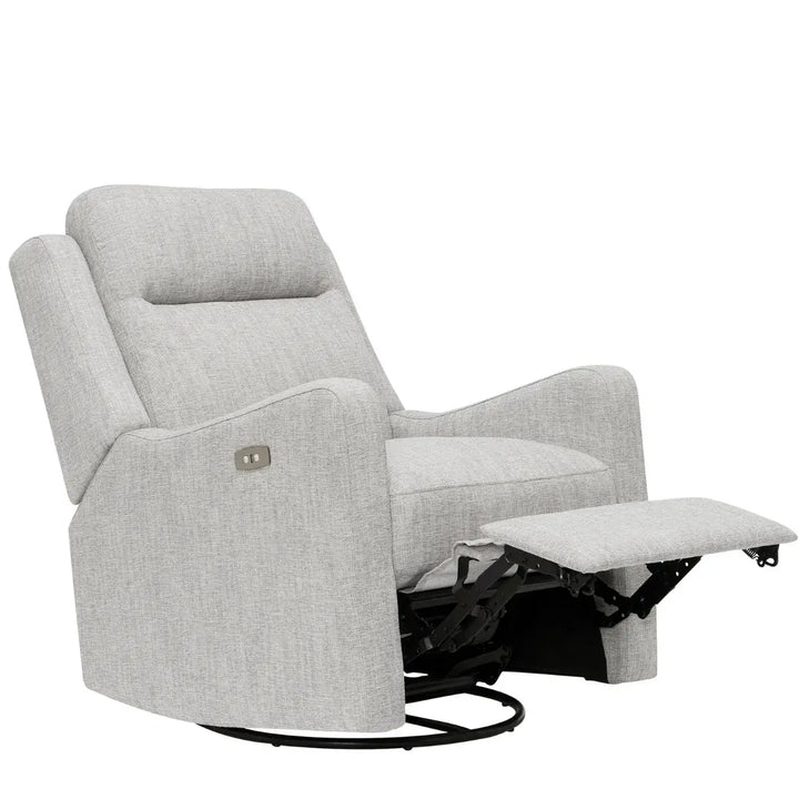 Il Tutto Henry Electric Recliner Glider Chair with USB - Pure Grey
