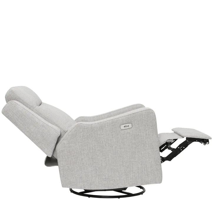 Il Tutto Henry Electric Recliner Glider Chair with USB - Pure Grey