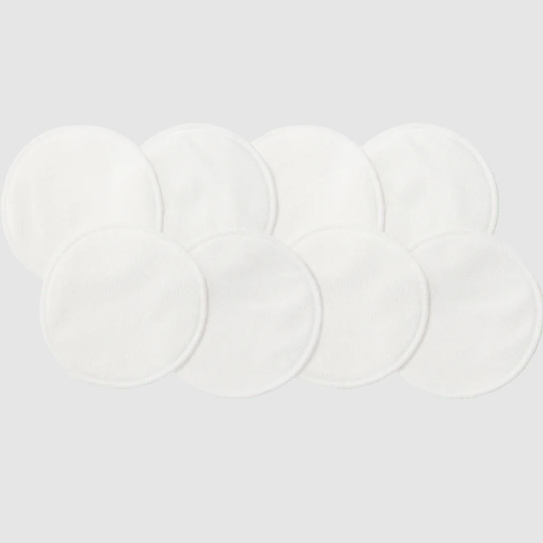 Lactivate® Reusable Mixed White Nursing Pads- 8pk
