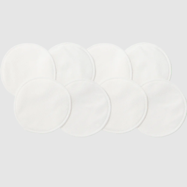 Lactivate® Reusable Mixed White Nursing Pads- 8pk