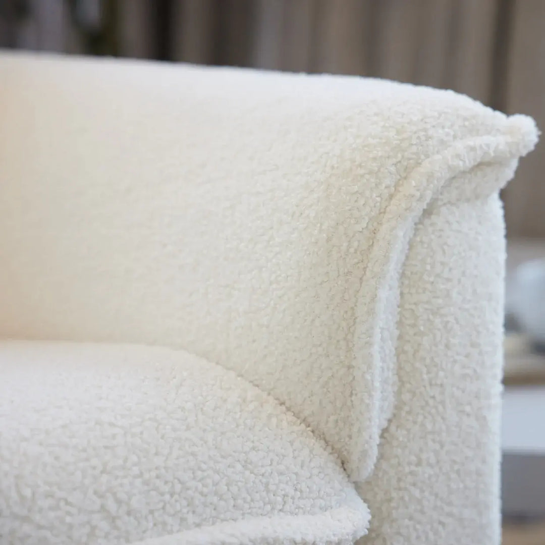 Il Tutto Louie Electric Recliner Glider Nursery Chair in Coconut Teddy
