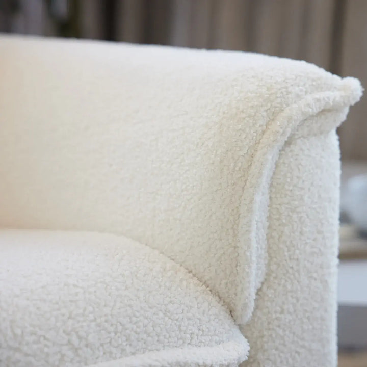Il Tutto Louie Electric Recliner Glider Nursery Chair in Coconut Teddy