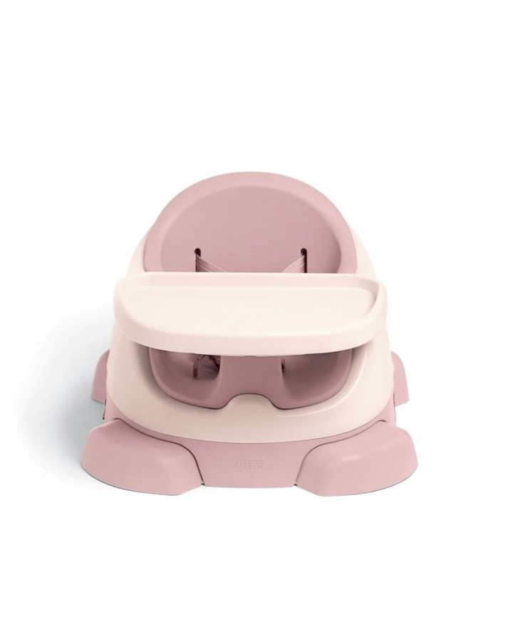 Mamas & Papas Bug 3-in-1 Floor & Booster Seat with Activity Tray - Blossom