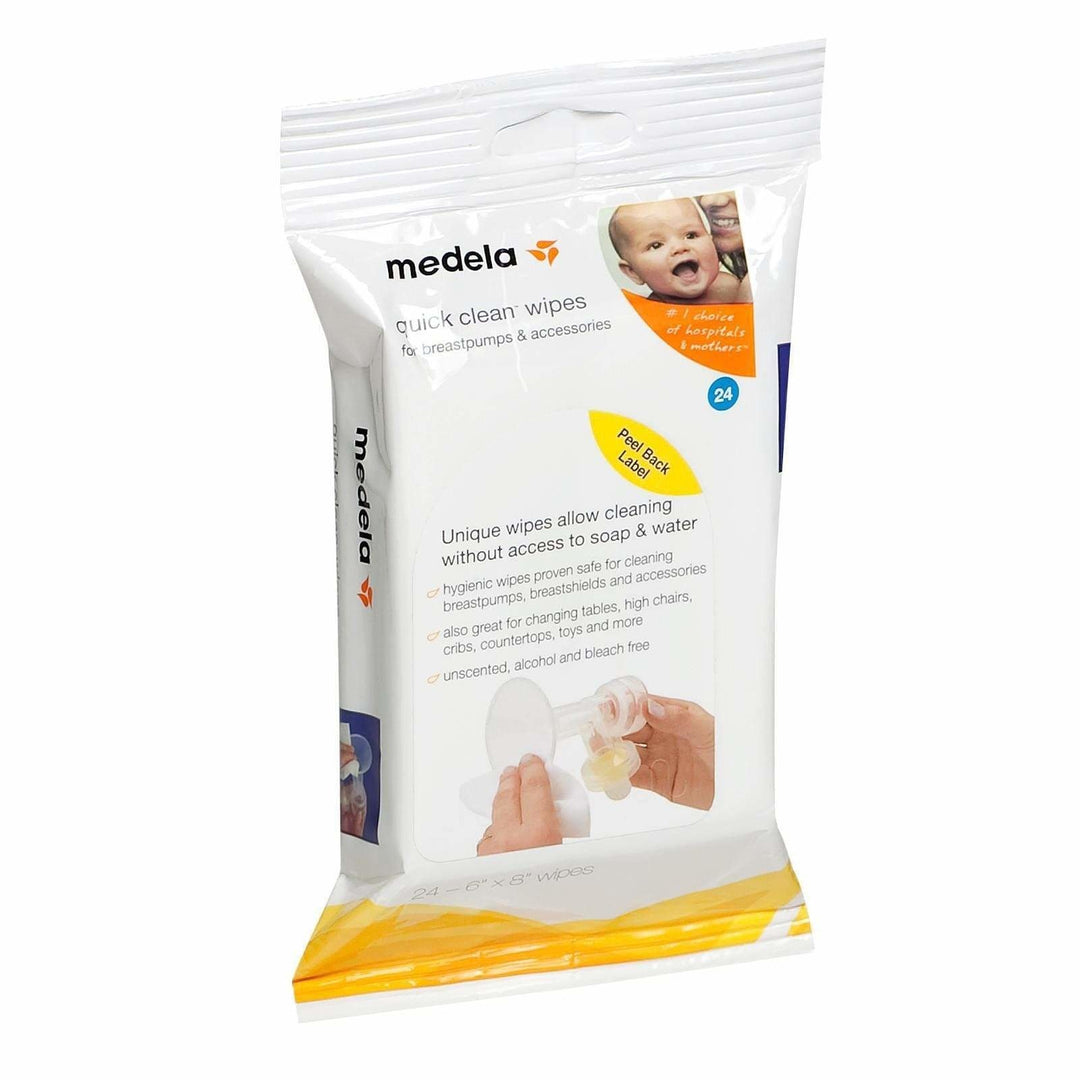 Medela Quick Clean Wipes (24pk)