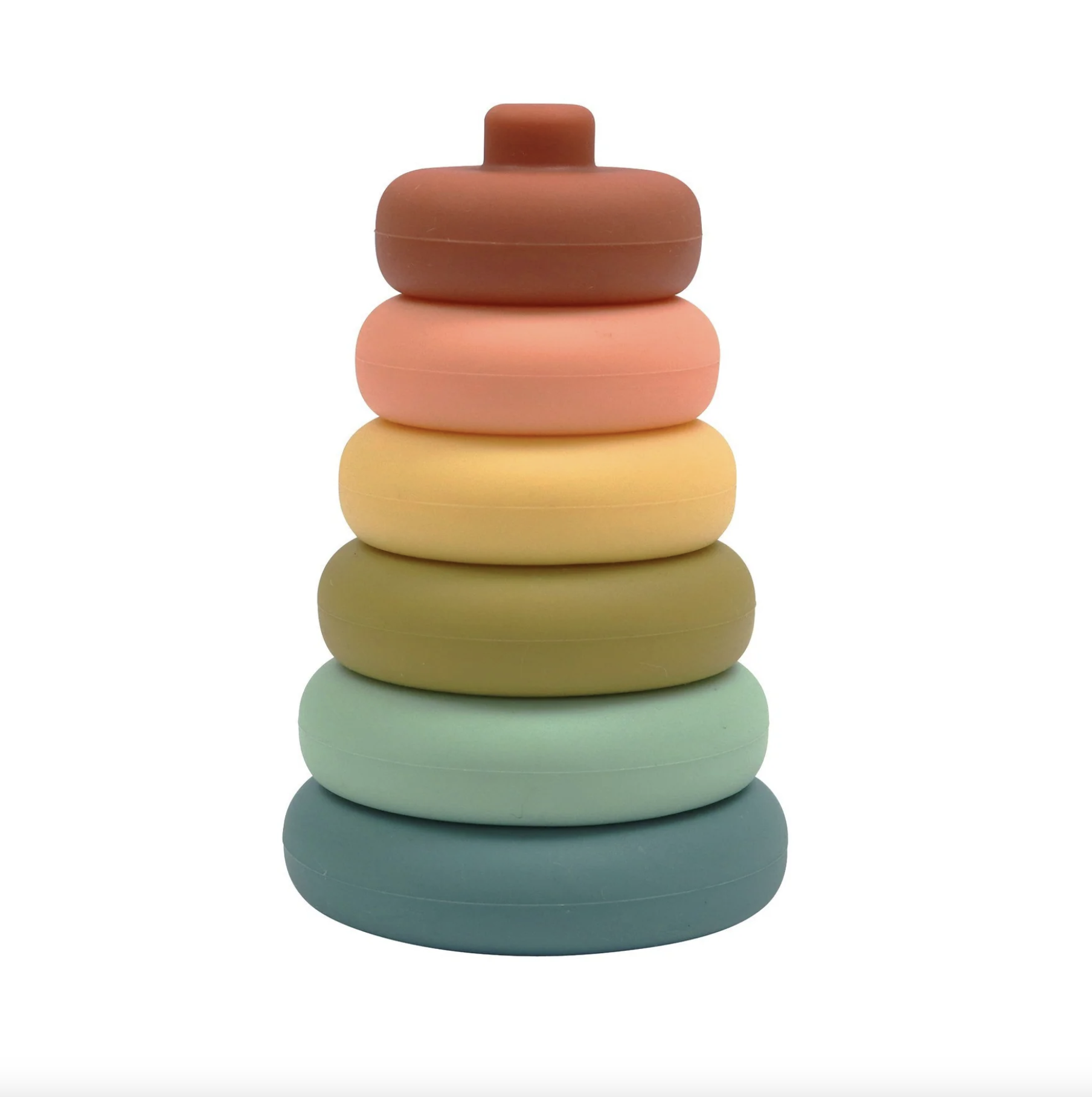 OB designs Silicone Stacker Tower | Cherry – Whole Bubs