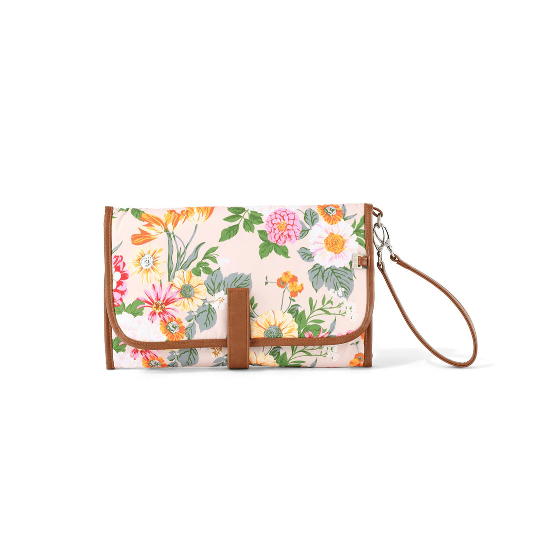 OiOi Change Mat Clutch - Garden Party