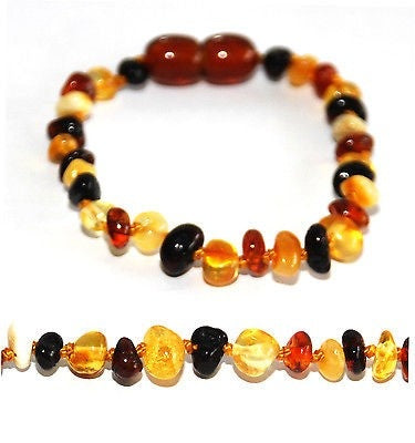 Nature’s child amber bracelet/anklet