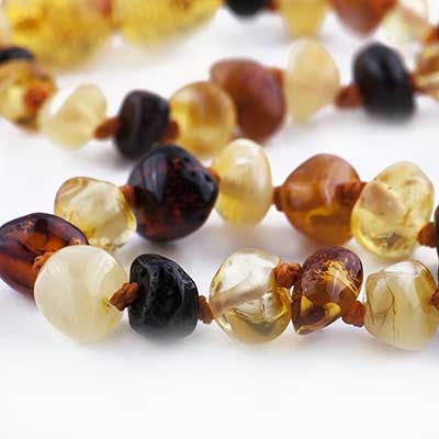 Nature’s child amber necklace