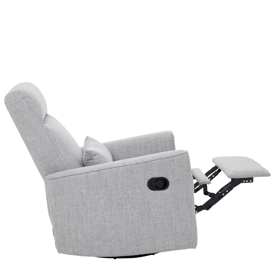 Il Tutto Paige Recliner Glider Chair - Pure Grey